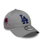 New Era LA Dodgers MLB Side Patch 9FORTY Adjustable Cap Grey 60667441