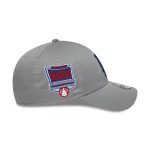 New Era LA Dodgers MLB Side Patch 9FORTY Adjustable Cap Grey 60667441 - Image 4