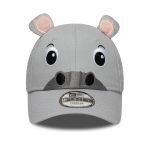 New Era Toddler New Era Animal Hippo 9FORTY Adjustable Cap Grey 60667520 - Image 2