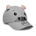 New Era Toddler New Era Animal Hippo 9FORTY Adjustable Cap Grey 60667520 - Image 3