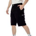Bee Unusual Ripstop Cargo Shorts Black - Image 4