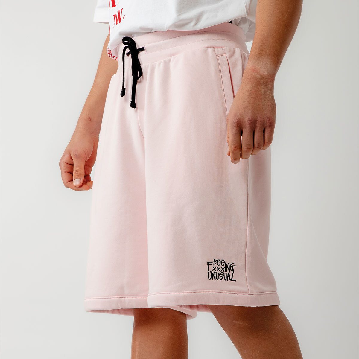 AB-252026_S Bee Unusual "FxxxING Unusual" FT Shorts Pink - Image 1