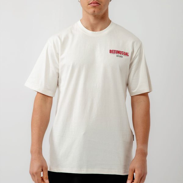 AT-251327_F-600x600 Bee Unusual Break free Relaxed t-shirt off white - Image 1
