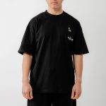Bee Unusual " God smokes " Oversized T-shirt Black