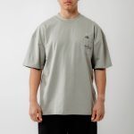 Bee Unusual " God smokes " Oversized T-shirt Neutral Grey - Image 3