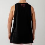 Bee Unusual " Slow waves " Tank Top Black - Image 3