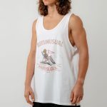 Bee Unusual " Relax " Tank Top White - Image 2
