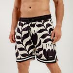 Bee Unusual Lotus Board Shorts Multicolor