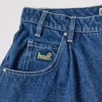 HUF CROMER SHORT STONE WASH INDIGO PT00317_STWIG - Image 2