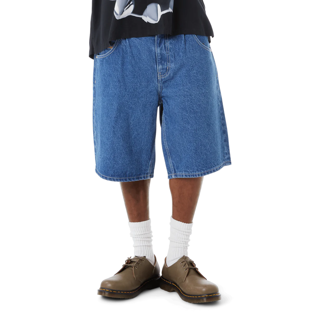 CROMER-SHORT_STONE-WASH-INDIGO_PT00317_STWIG_M01_1200x HUF CROMER SHORT STONE WASH INDIGO PT00317_STWIG - Image 1