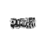 Huf Fuck It Warped Ring Silver AC01037_SILVR - Image 4