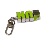 Huf Swivel Keychain Silver AC01040_SILVR