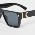 KARL KANI RETRO OG RECTANGULAR SUNGLASSES BLACK KA252-020-1 - Image 2