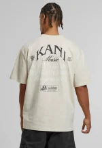KARL KANI MUSIC PRINT T-SHIRT BEIGE KM252-003-2 - Image 2