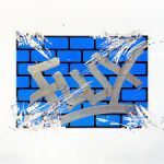 FLUX EGGSHELL STICKERS 50 PCS BRICKS CYAN 7,4 x 10,5 cm - Image 2