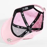 New Era Womens MLB Floral Towelling New York Yankees 9FORTY Cap Pink 60667494 - Image 4