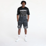 New Era Las Vegas Raiders NFL Pinstripe Black Shorts 60667938 - Image 3