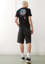 Santa Cruz Big Shorts Black Acid Wash SCA-SHR-5437 - Image 3