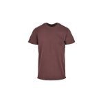 Urban Classics T-Shirt Basic Open Edge Pigment Dyed cherry TB3926 - Image 5