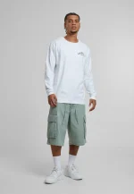KARL KANI OG BAGGY TWILL SHORTS GREEN KM252-021-1 - Image 2