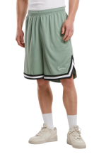 KARL KANI SMALL SIGNATURE ESSENTIAL MESH SHORTS GREEN KM-PS011-102-13