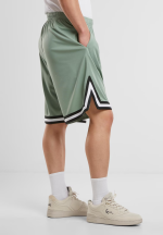 KARL KANI SMALL SIGNATURE ESSENTIAL MESH SHORTS GREEN KM-PS011-102-13 - Image 6