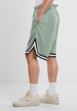 KARL KANI SMALL SIGNATURE ESSENTIAL MESH SHORTS GREEN KM-PS011-102-13 - Image 3