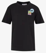 KARL KANI KIDS KANI PATCHES T-SHIRT JUNIOR BLACK KC252-003-1