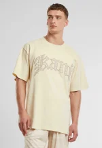 KANI PAISLEY LETTER T-SHIRT BEIGE KM252-048-1 - Image 2