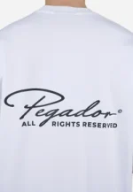 PEGADOR PIKE OVERSIZED TEE WASHED WHITE PGDR-6131-004/001 - Image 5