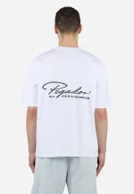 PEGADOR PIKE OVERSIZED TEE WASHED WHITE PGDR-6131-004/001 - Image 2