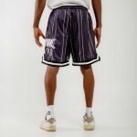 Bee Unusual Basketball Retro Shorts Black-Grey AB-259005 - Image 3