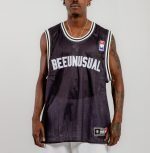 Bee Unusual Unusual basketball tank black AT-259009