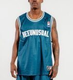Bee Unusual Unusual basketball tank blue AT-259011