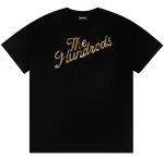 THE HUNDREDS DELTA SLANT T-SHIRT BLACK HUNT25S101021