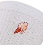 Bee Unusual Ice Cream Premium white socks AS-252900 - Image 3