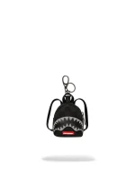 SPRAYGROUND LIGHTS OUT SHARKS IN PARIS KEYCHAIN K7914 2x3 inches