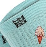 Bee Unusual Ice Cream Premium blue socks AS-252901 - Image 3