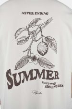 PEGADOR CABERRY OVERSIZED TEE WHITE 5080-004-M-GR - Image 4
