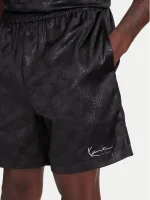 Karl Kani Signature Aop Resort Shorts Black KM252-010-1 - Image 2