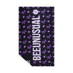 Bee Unusual Holy Shit Beach Towel 100×150cm Black/Purple BT_251406