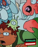 SPRAYGROUND CRAMMED FUTURAMA DLXR BACKPACK B7259 27 cm x 45 cm x 15 cm - Image 8