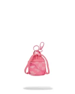 SPRAYGROUND PINK 3AM RIPTIDE KEYCHAIN K7933 7.5 cm x 9 cm x 3.8 cm - Image 3