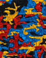 Herschel x LEGO  Limited Edition Heritage Pencil Case Little Herschel Scavenger Hunt Bricks 5.50"(H) x 8.00"(W) x 2.00"(D) 2.0L 11613-07032 - Image 5