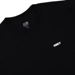 OBEY QUARTER ICON TEE BLACK 165264193-BLK - Image 3