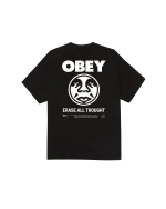 OBEY ERASE ALL THOUGHT TEE BLACK 165264212-BLK - Image 2