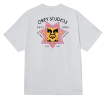 OBEY GLOBAL VISUALS TEE VINTAGE WHITE 165264232-WHT - Image 2