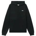 OBEY BOLD STAR EXTRA HEAVY HOOD FLEECE BLACK 112470224 BLK - Image 5