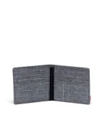 HERSCHEL SUPPLY ROY WALLET RAVEN CROSSHATCH 30072-00919-OS 3.50"(H) x 4.50"(W) x 0.50"(D) - Image 3