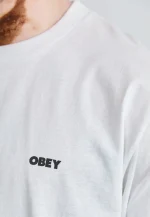 OBEY QUARTER ICON TEE WHITE 165264193-WHT - Image 4
